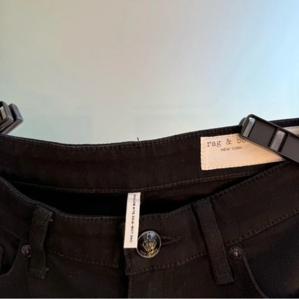 Rag Bone Dre Low Rise Jeans - Picture 3 of 5